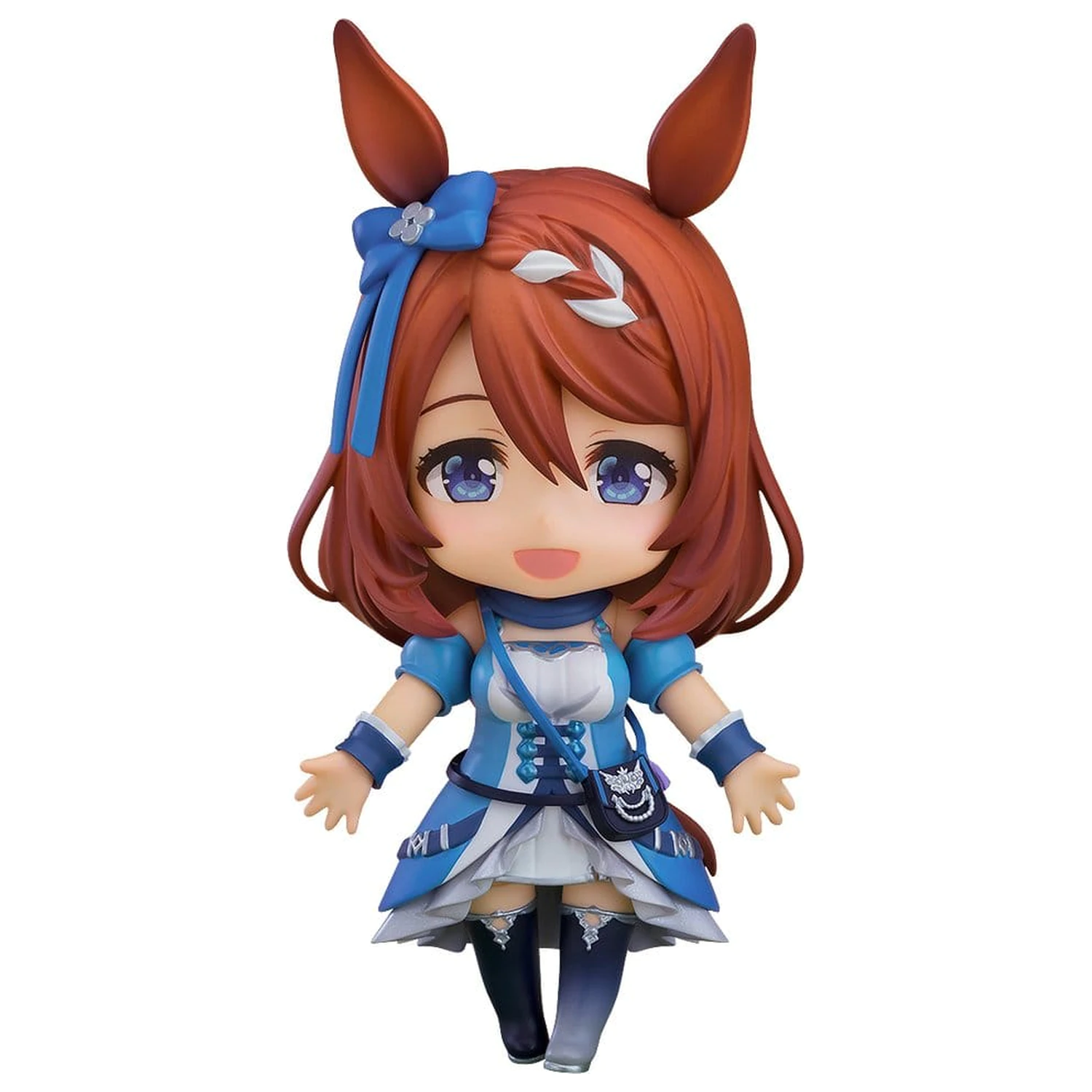 Uma Musume Pretty Derby Nendoroid Figurina de actiune Super Creek 10 cm poza produsului