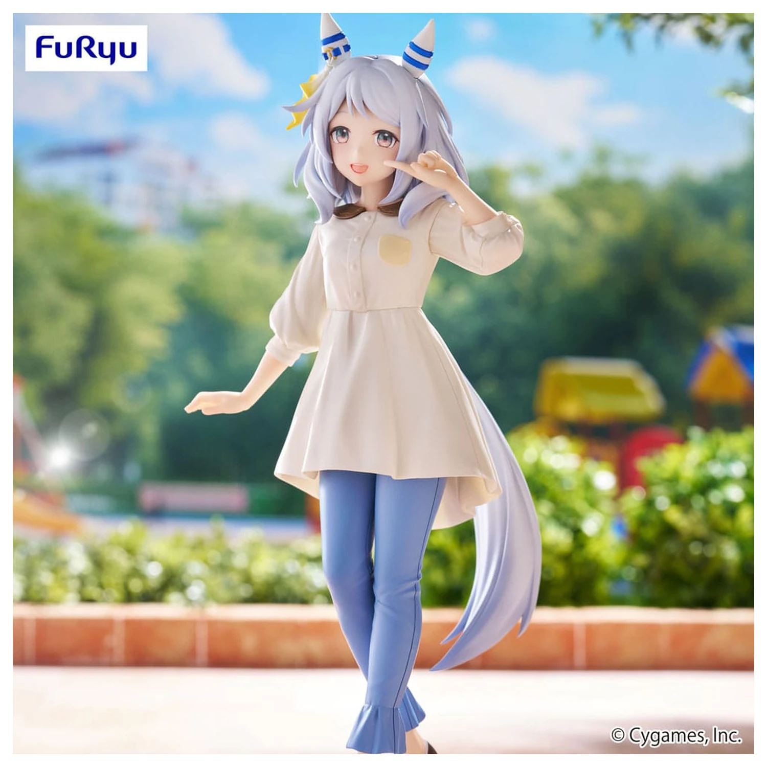 Uma Musume Pretty Derby Trio-Try-iT Statuie PVC Hishi Miracle 21 cm poza produsului