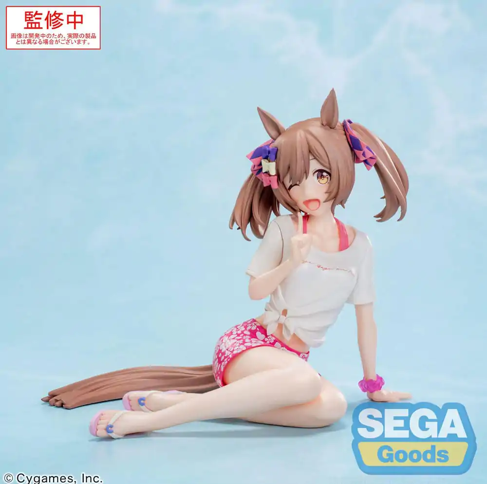 Uma Musume Pretty Derby Yumemirize Statuie PVC Smart Falcon Gaze on Me! 14 cm poza produsului