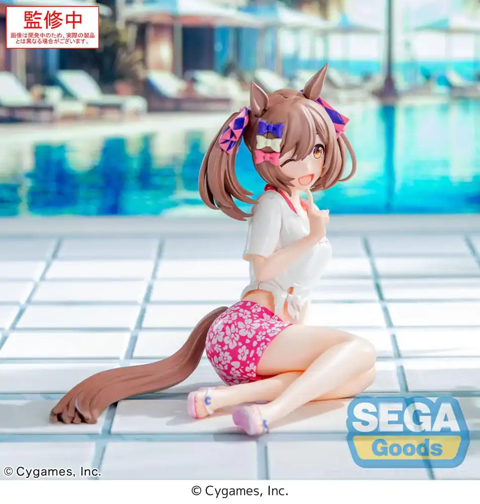 Uma Musume Pretty Derby Yumemirize Statuie PVC Smart Falcon Gaze on Me! 14 cm poza produsului