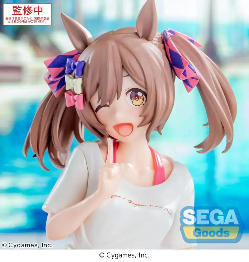 Uma Musume Pretty Derby Yumemirize Statuie PVC Smart Falcon Gaze on Me! 14 cm poza produsului