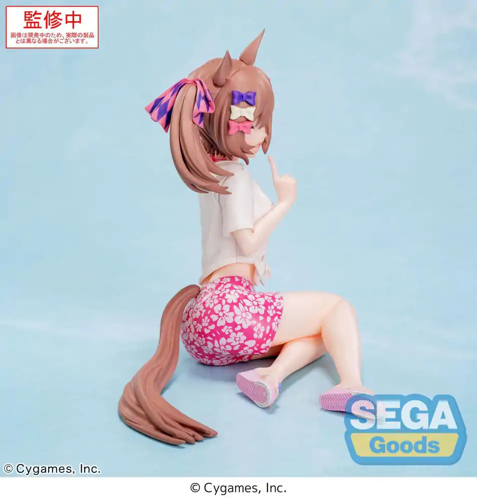 Uma Musume Pretty Derby Yumemirize Statuie PVC Smart Falcon Gaze on Me! 14 cm poza produsului