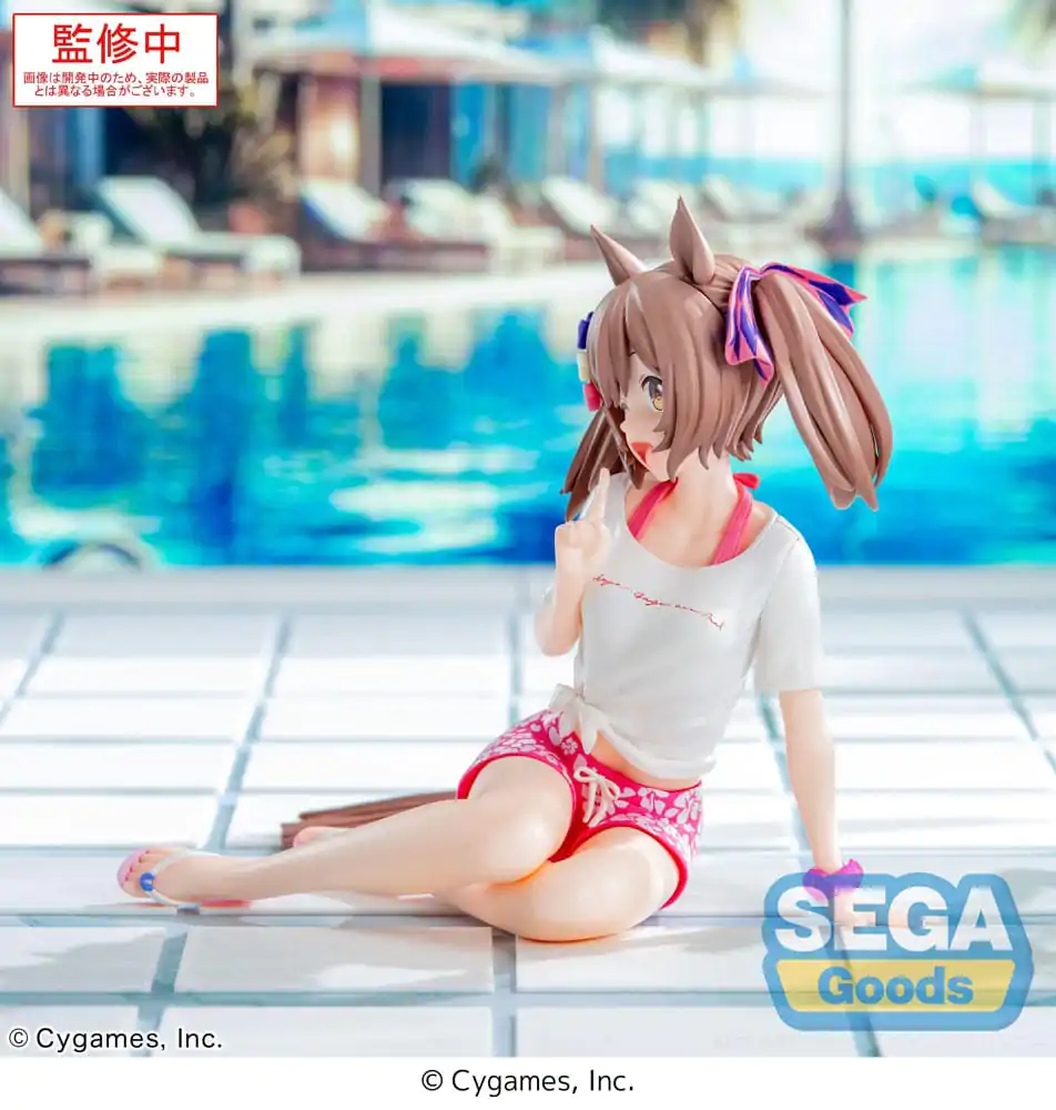 Uma Musume Pretty Derby Yumemirize Statuie PVC Smart Falcon Gaze on Me! 14 cm poza produsului
