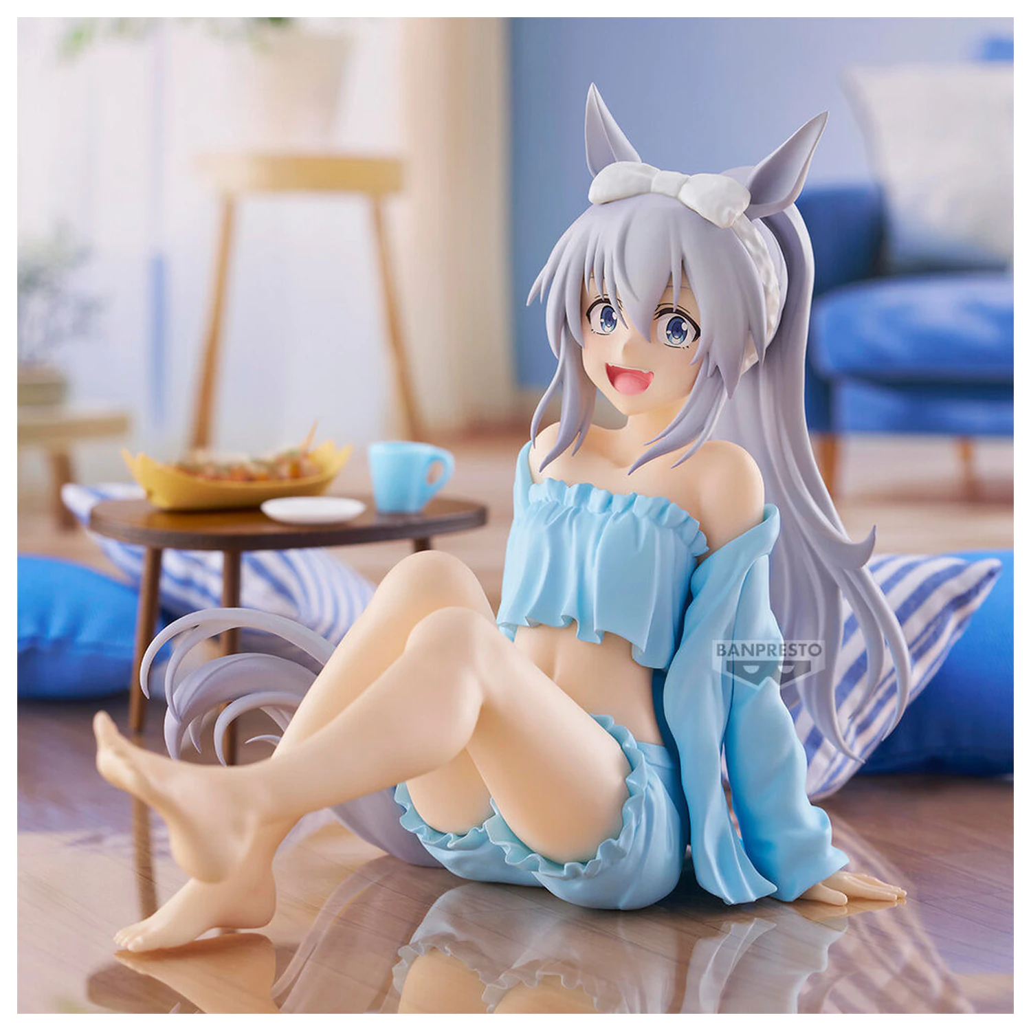 Umamusume Cinderella Gray Relax time figurina Tamamo Cross 13cm poza produsului