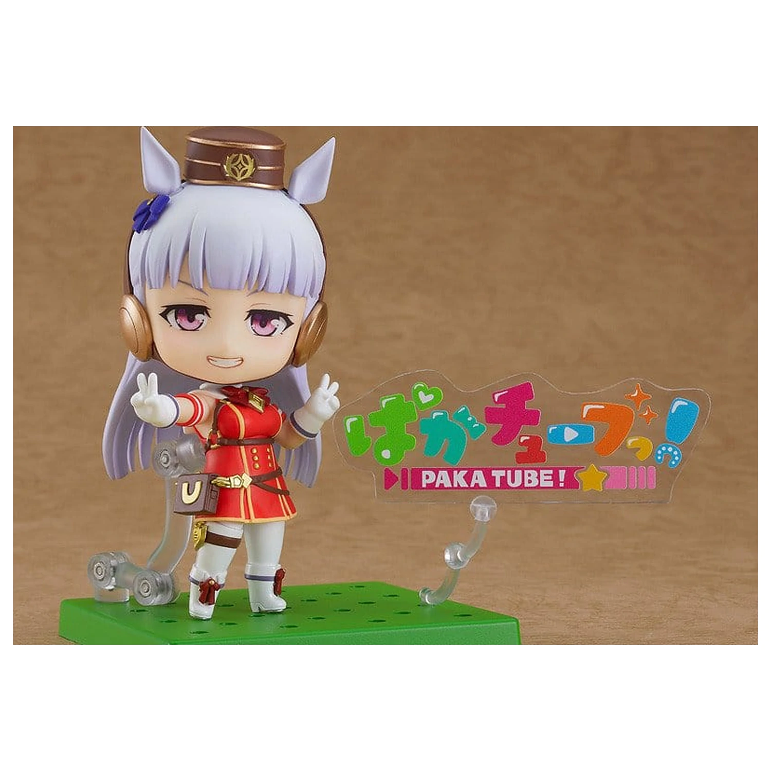 Umamusume: Pretty Derby Figurina de actiune Nendoroid Gold Ship 10 cm poza produsului