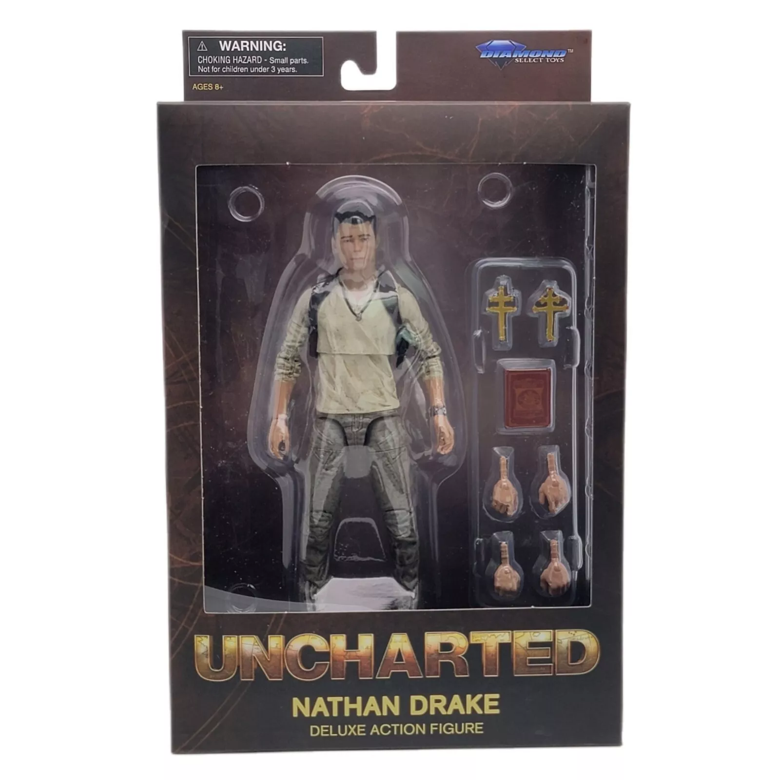 Figurină de acțiune Deluxe Uncharted Nathan Drake 18 cm poza produsului