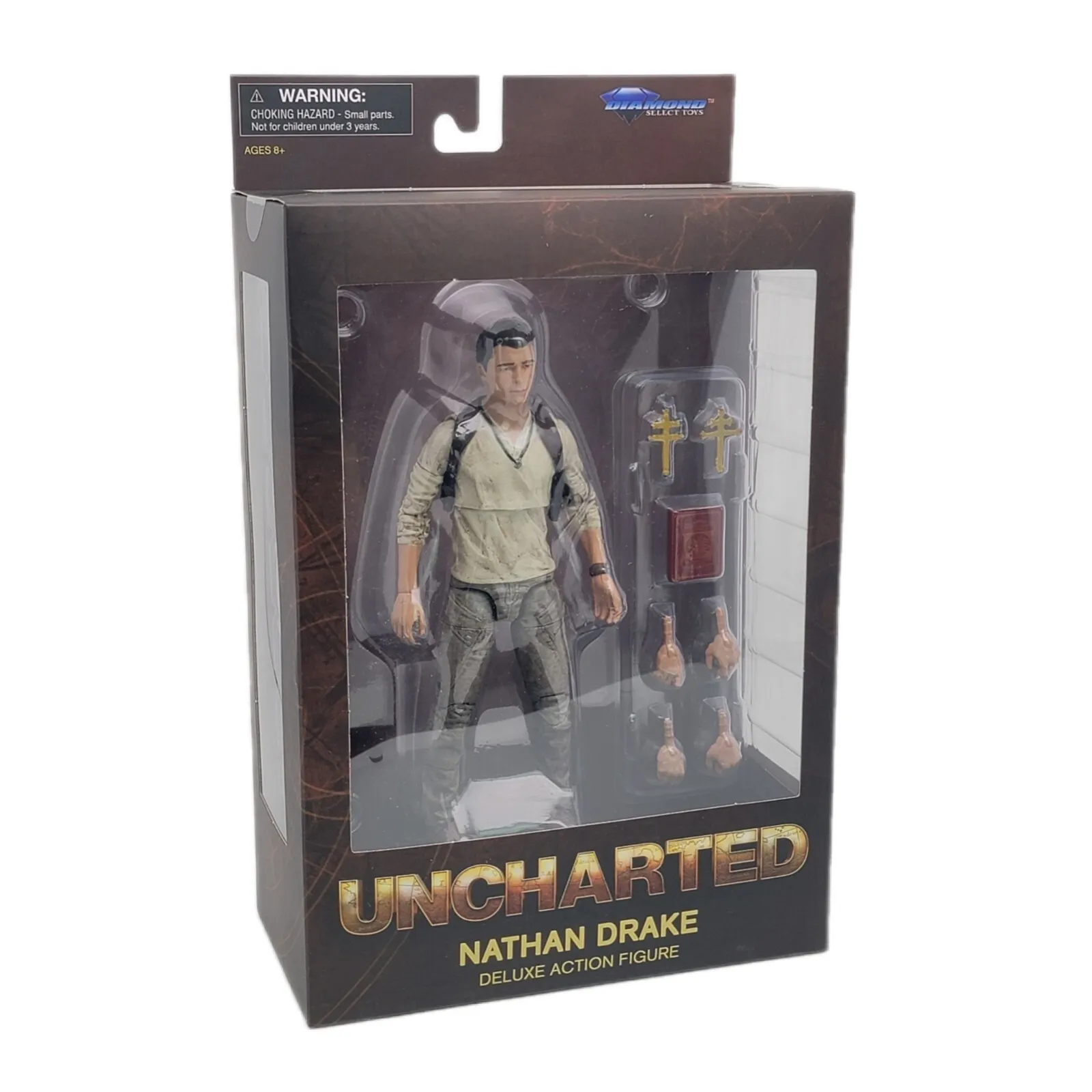 Figurină de acțiune Deluxe Uncharted Nathan Drake 18 cm poza produsului