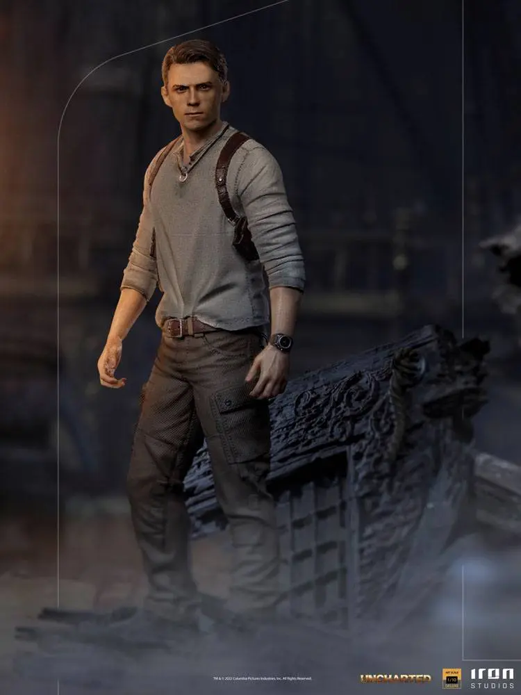 Statuie Uncharted Movie Deluxe Art Scale 1/10 Nathan Drake 22 cm poza produsului