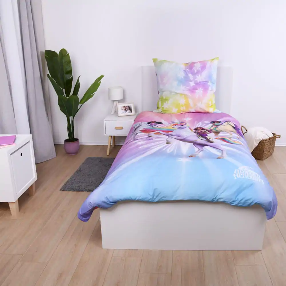 Lenjerie de pat Unicorn Academy Magic 135 x 200 cm poza produsului