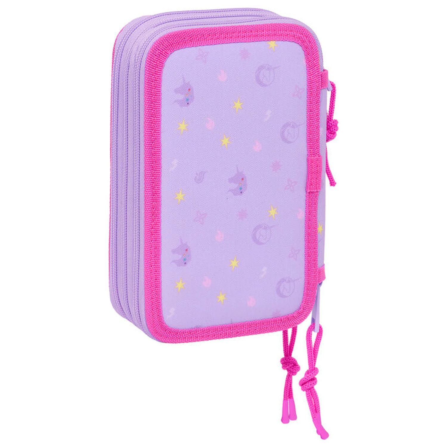 Unicorn Academy triple pencil case 37 bucăți poza produsului