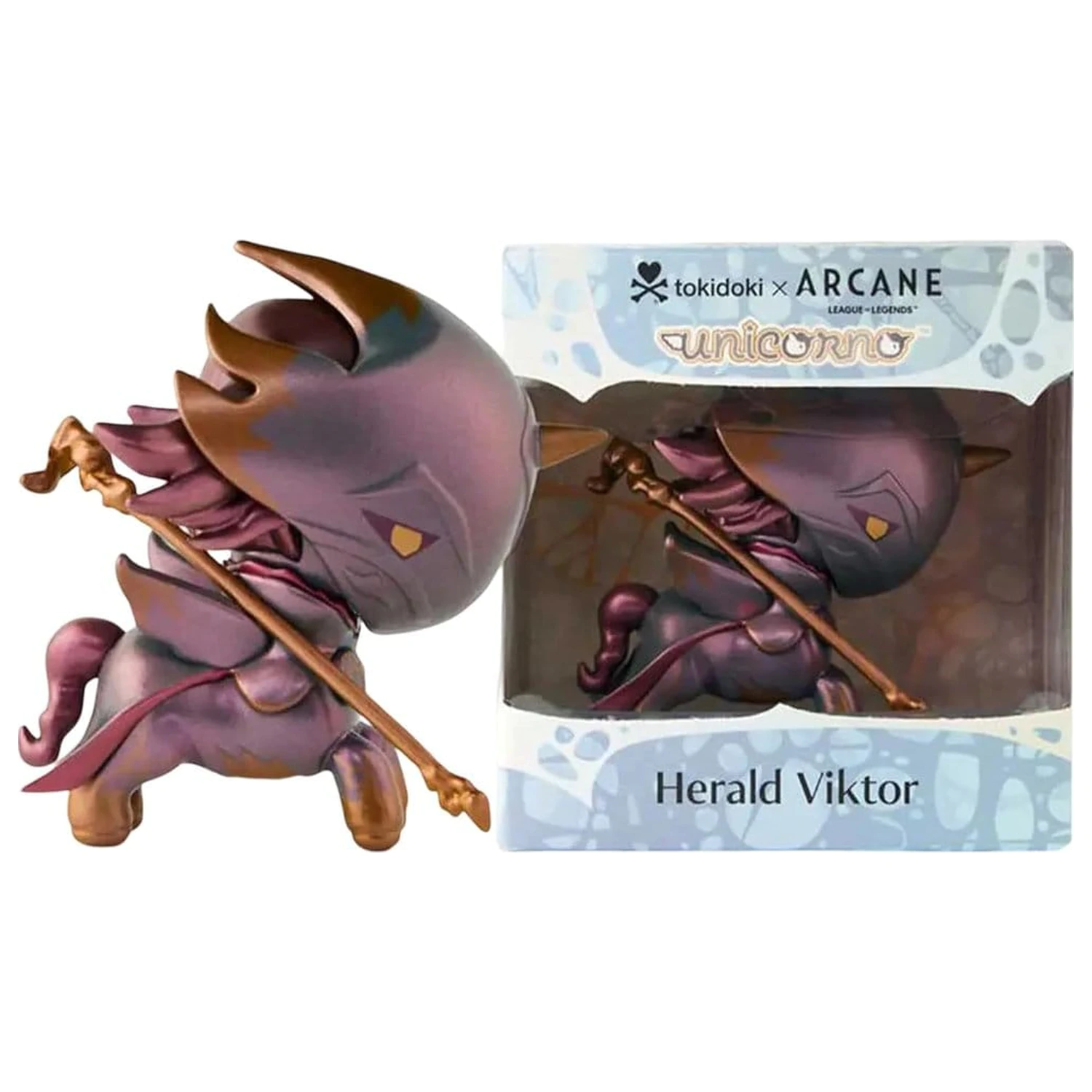 Unicorno x Arcane Window Box Figurina Herald Viktor (Special Edition) 7 cm poza produsului