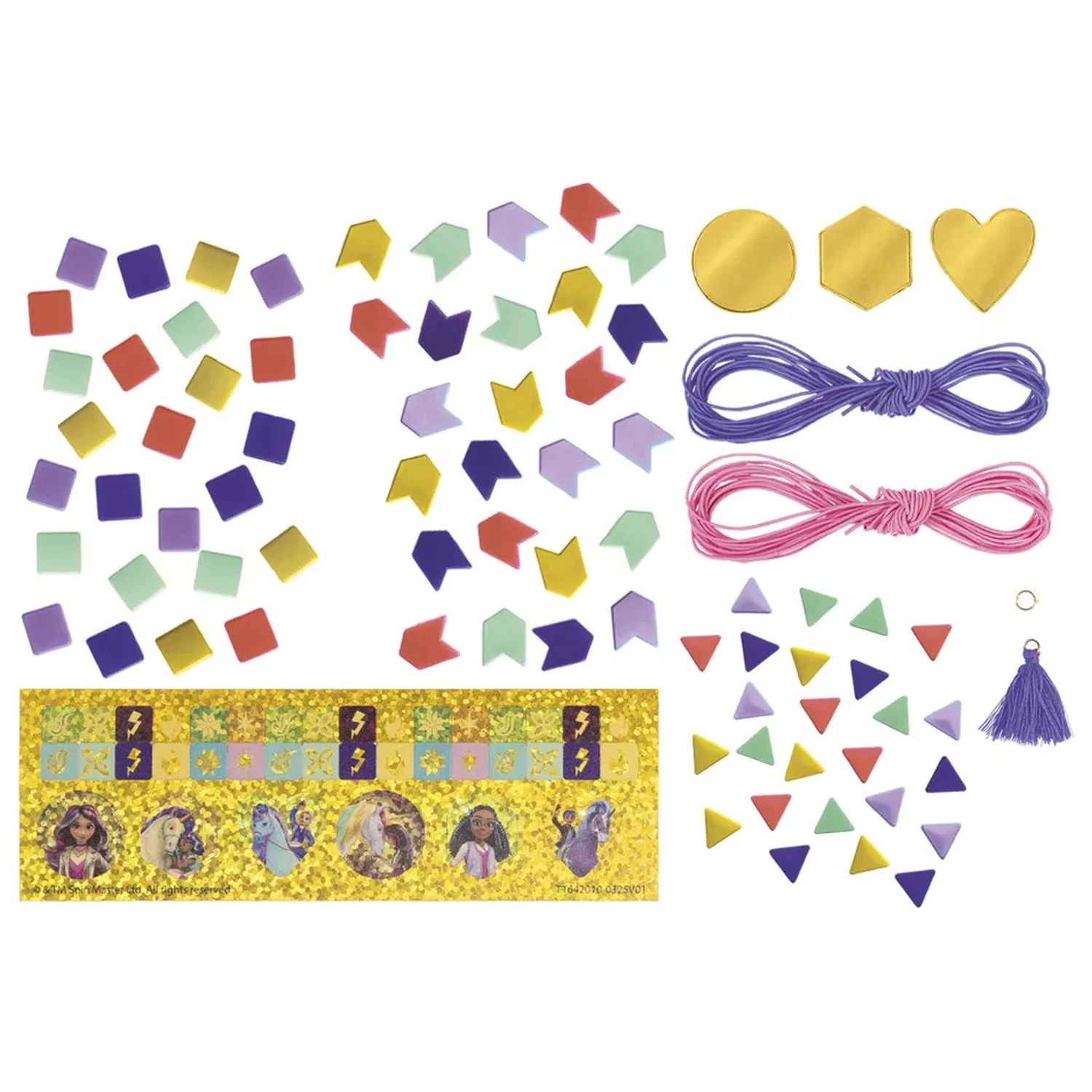 Unicorn Academy Friends Kit de facut brățări poza produsului