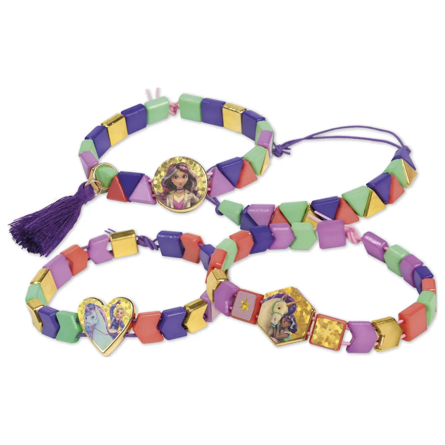 Unicorn Academy Friends Kit de facut brățări poza produsului