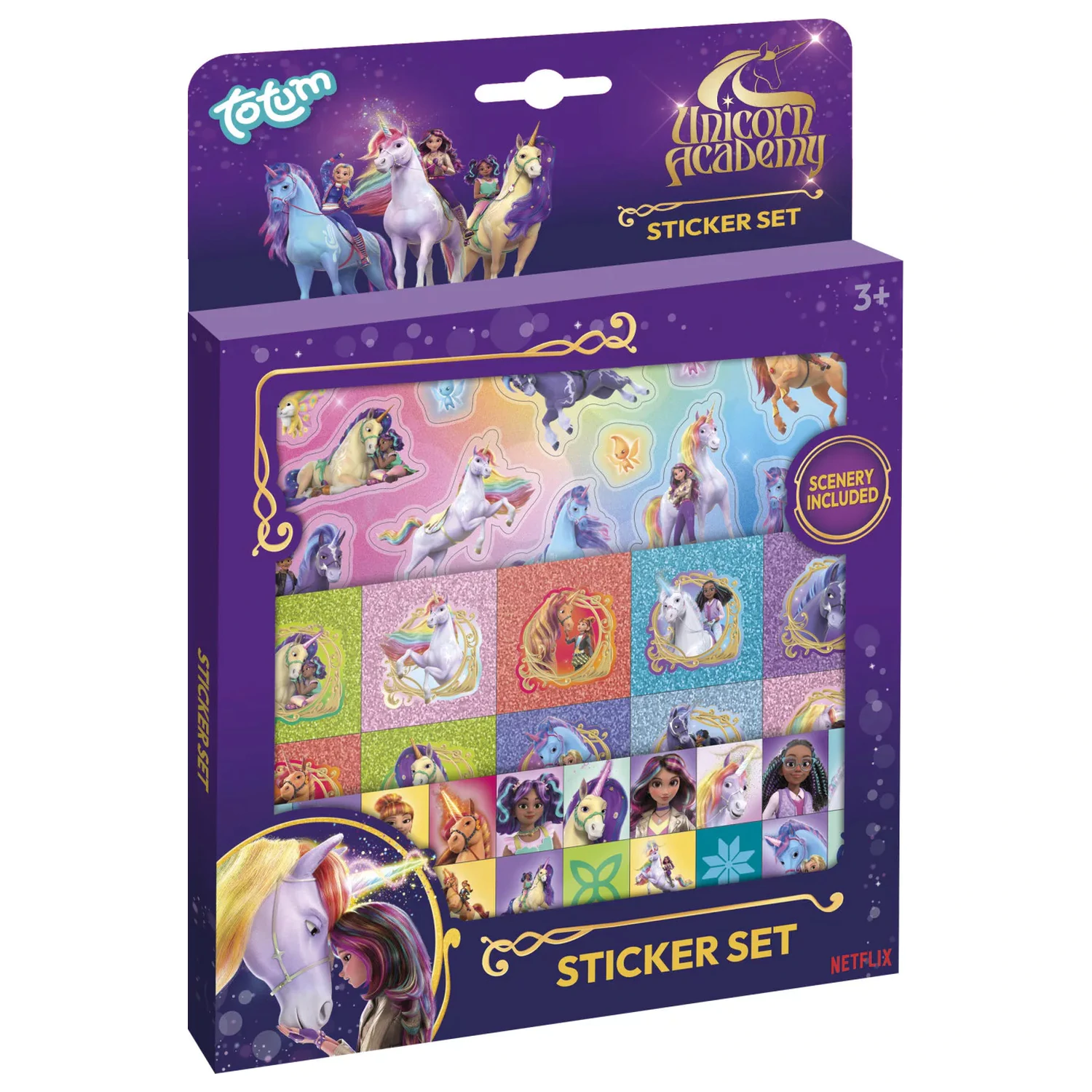 Unicorn Academy Friends Set autocolante poza produsului