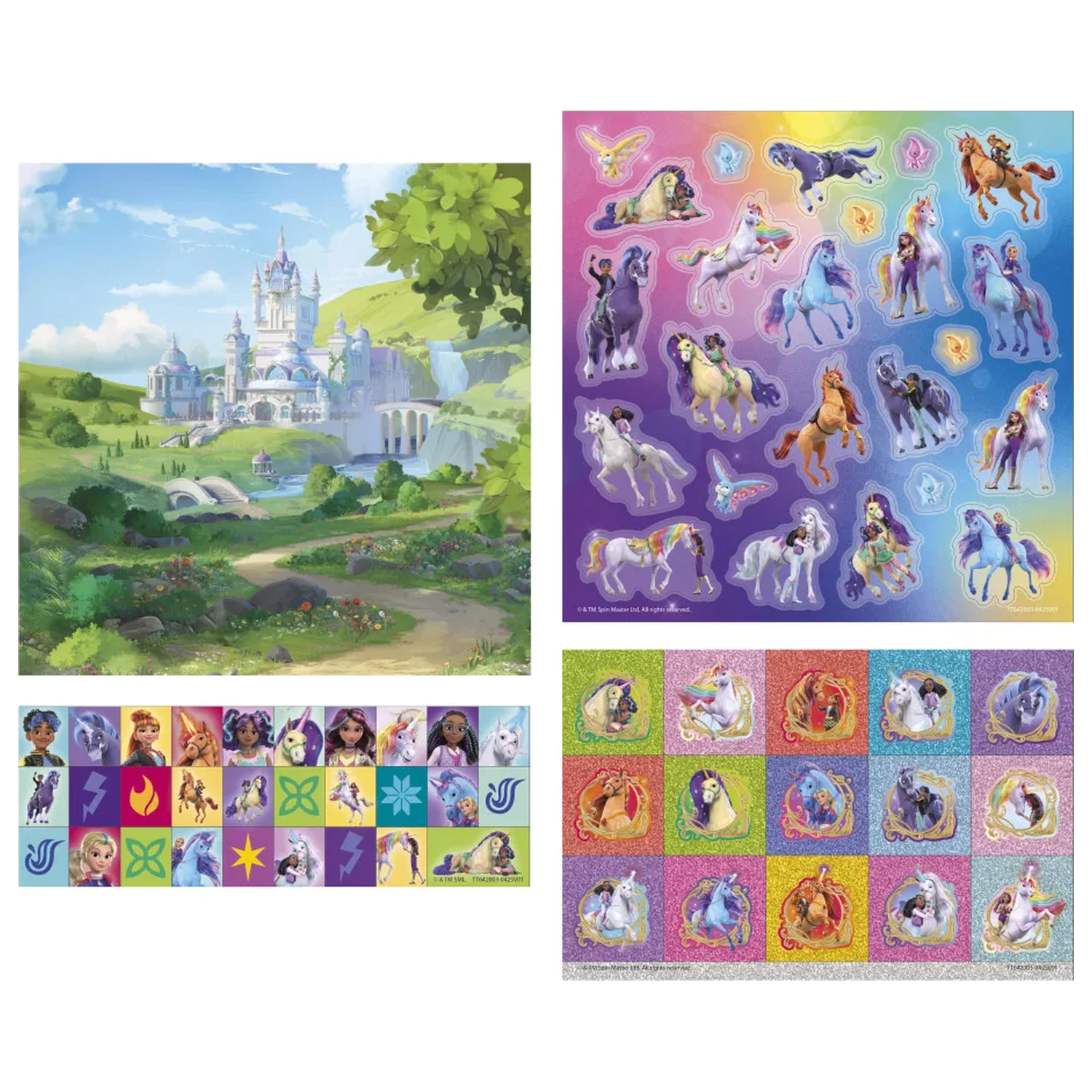 Unicorn Academy Friends Set autocolante poza produsului