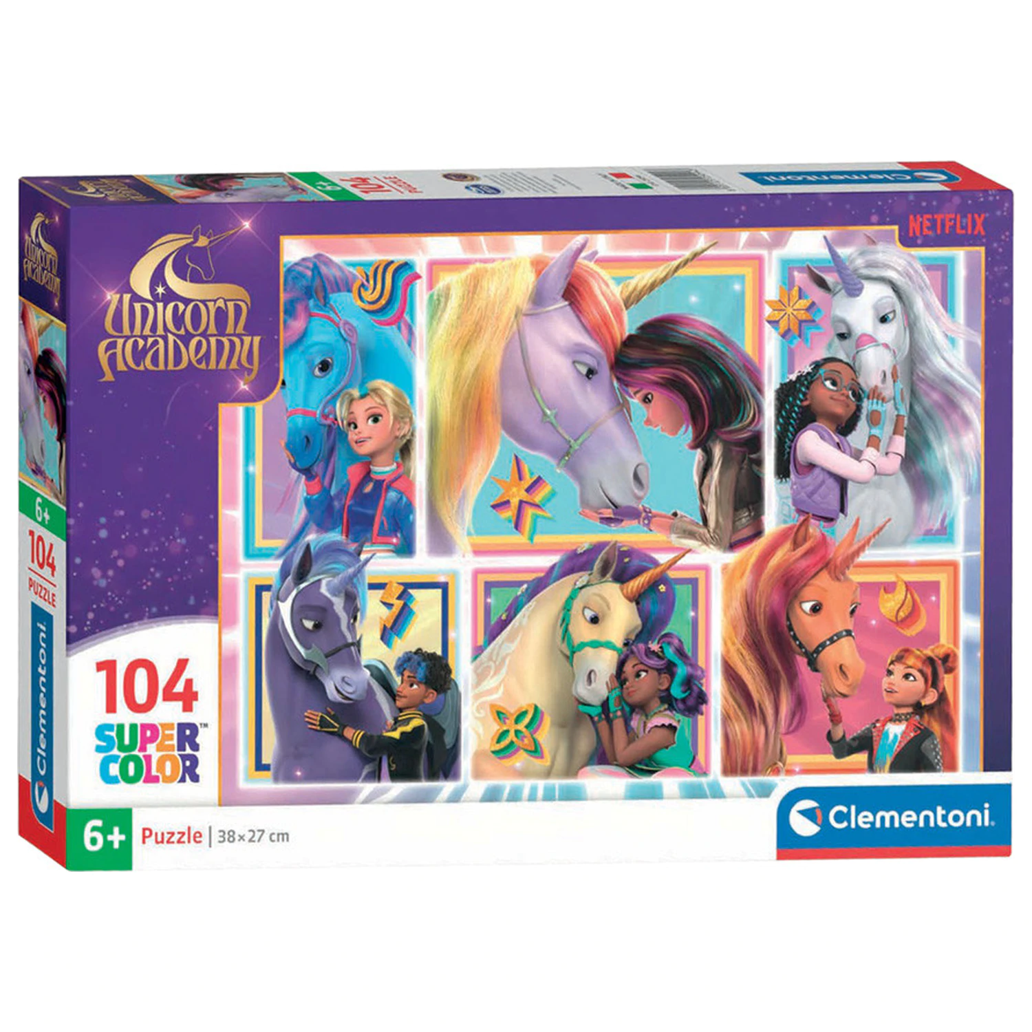 Unicorn Academy Friendship 104-piese puzzle poza produsului