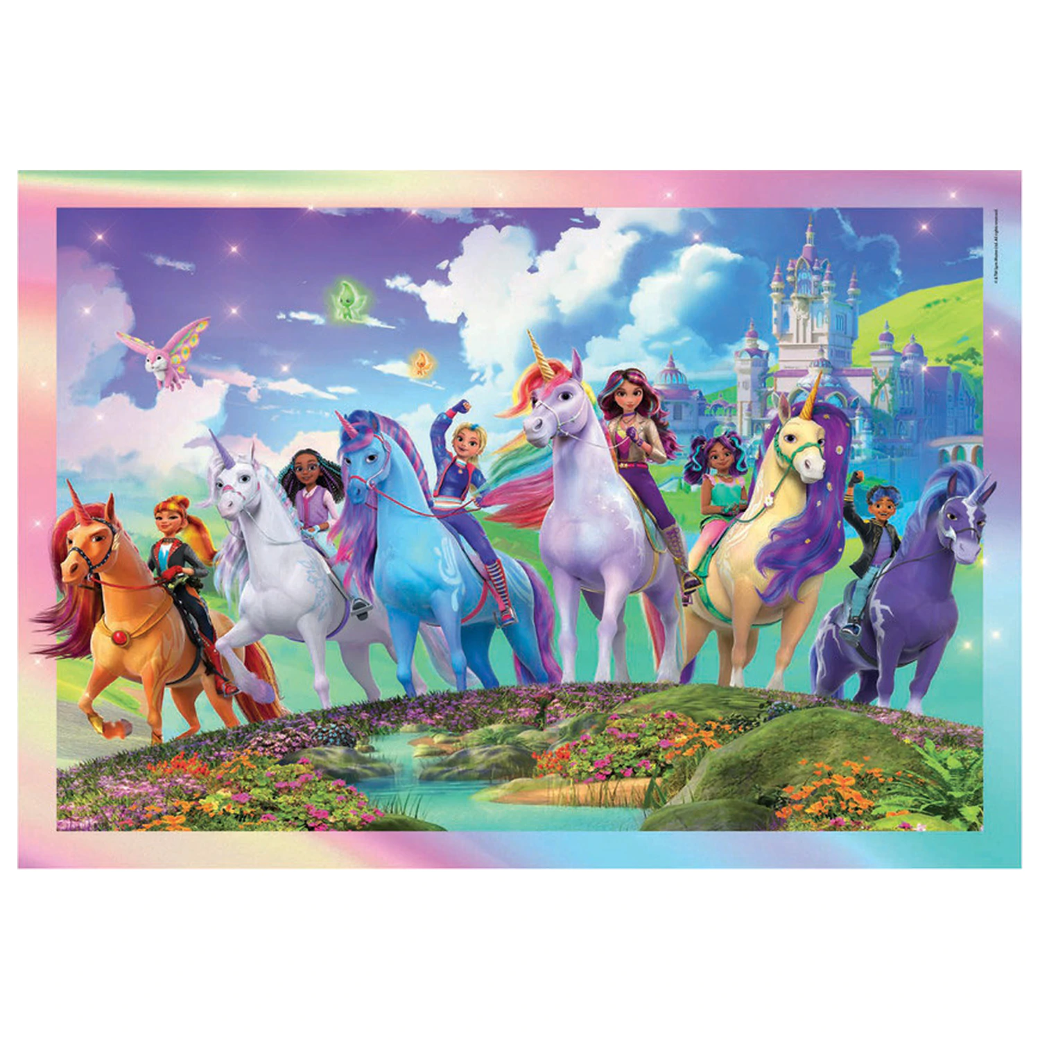 Unicorn Academy Mystic puzzle din 104 piese poza produsului