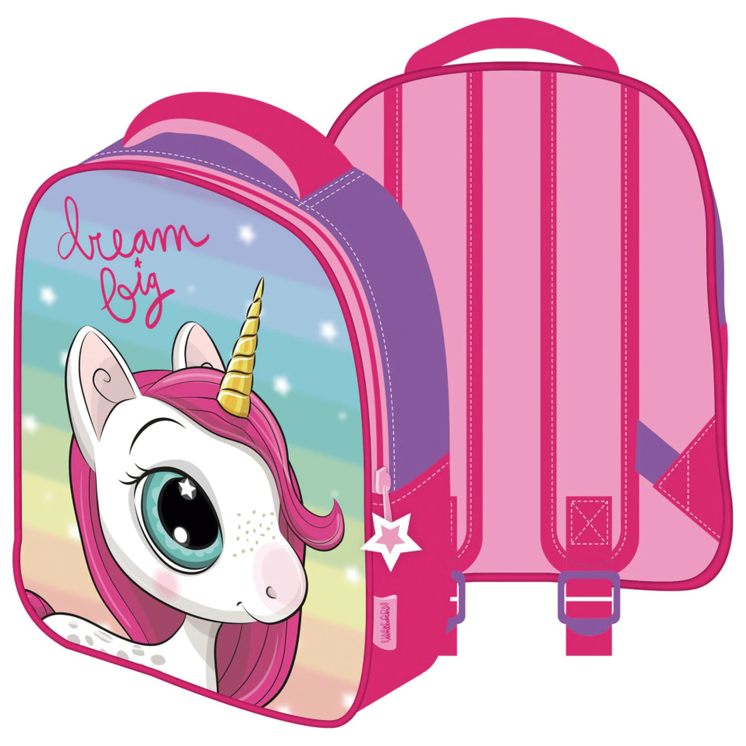 Unicorn Big Dream Rucsac, Geanta 28 cm poza produsului