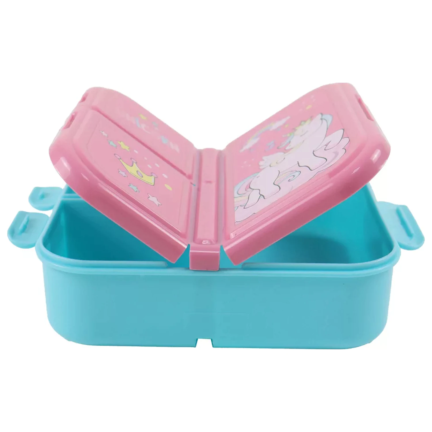 Unicorn Crown cutie de pranz cu mai multe compartimente, cutie sandwich poza produsului