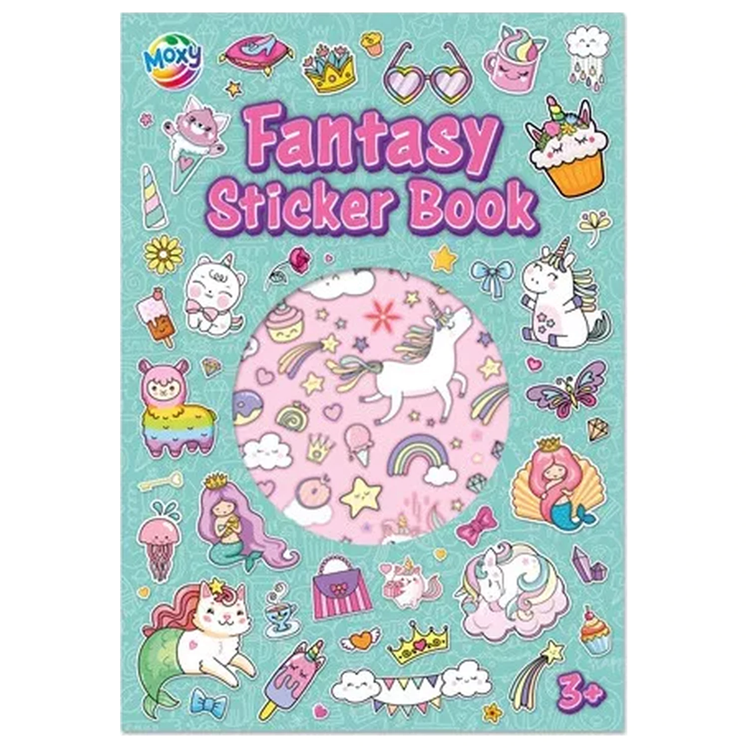 Unicorn Fantasy Sticker Pack 8 coli poza produsului