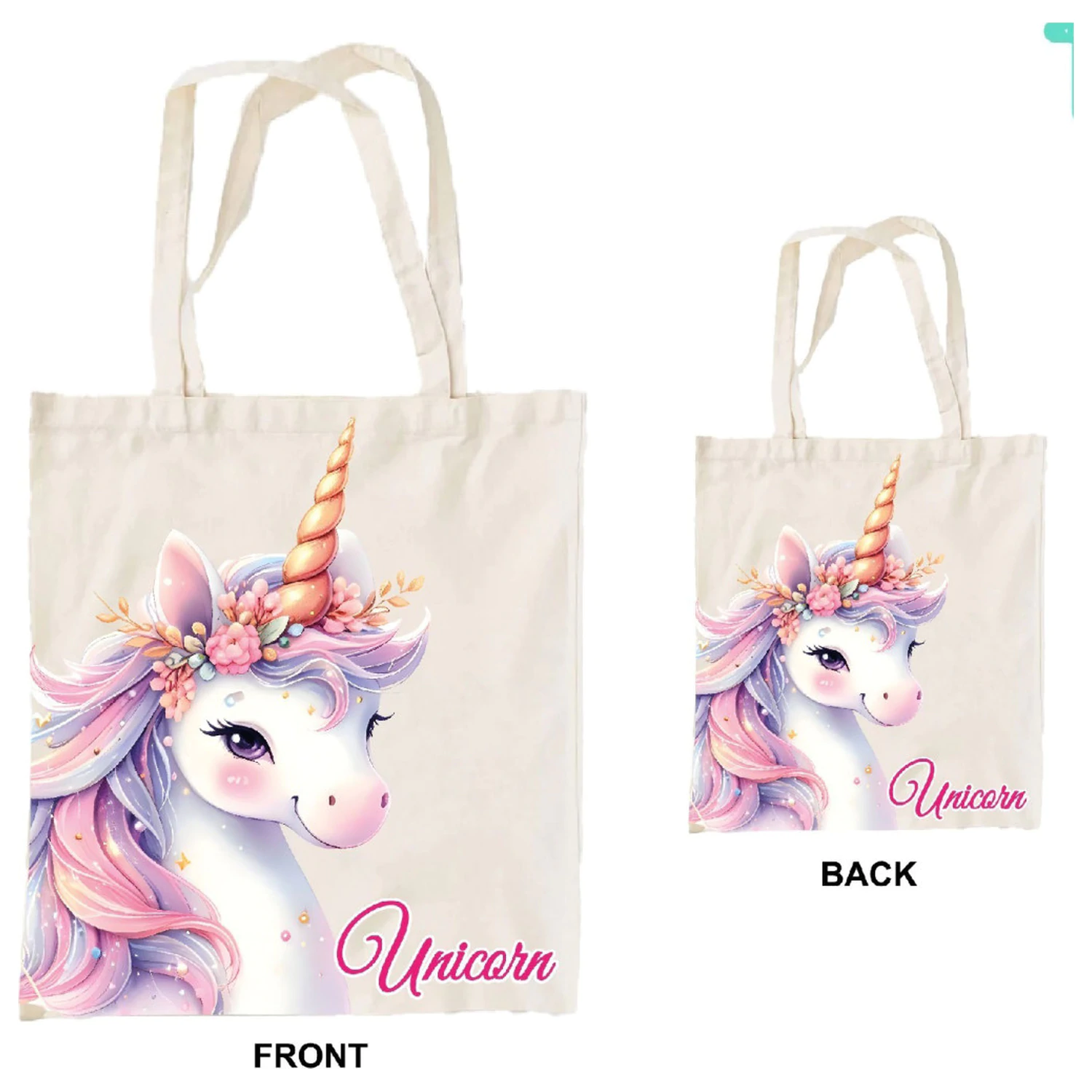 Unicorn Mystic Canvas geantă, geantă de cumpărături 44 cm poza produsului