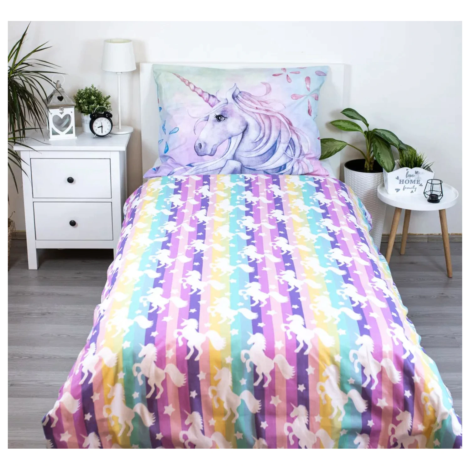 Unicorn Pastel Rainbow Husă de pilotă poza produsului