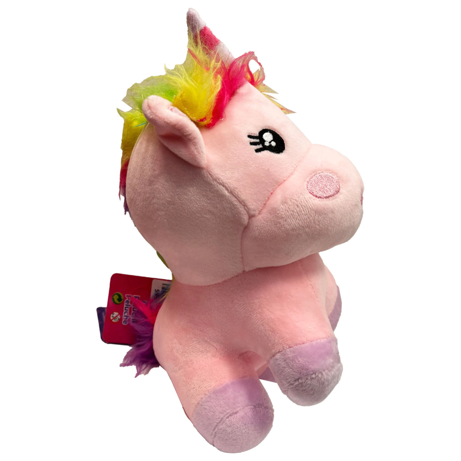 Unicorn Pink Figurina de plus 16 cm poza produsului