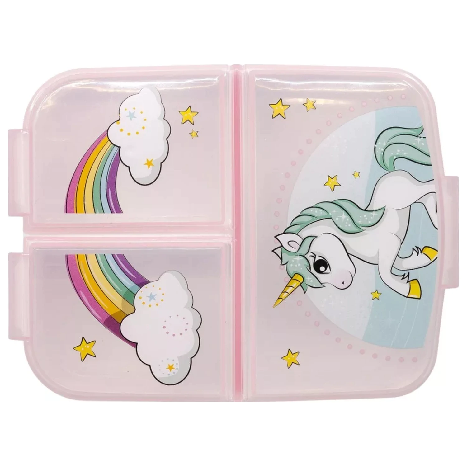 Unicorn Range Cutie de pranz cu multiple compartimente, Cutie Sandwich poza produsului