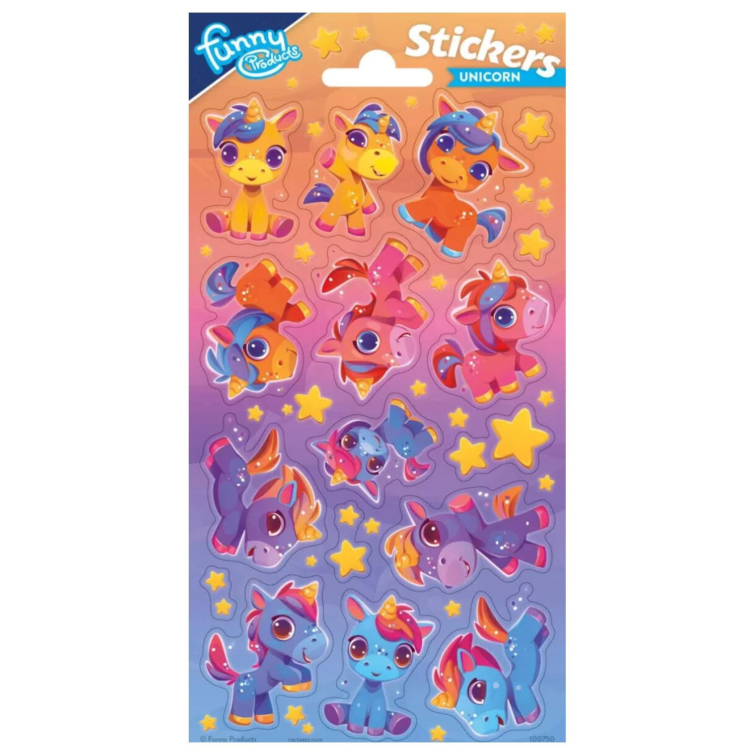 Unicorn Stars autocolant poza produsului