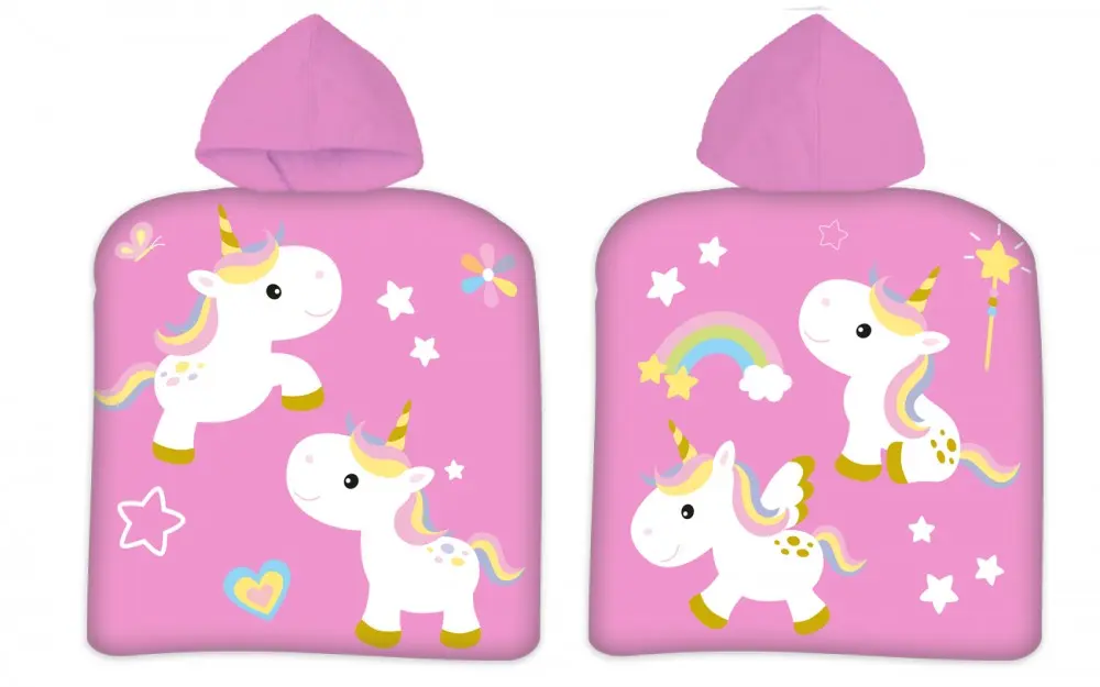 Unicorn Prosop de plaja Poncho 50*100cm poza produsului