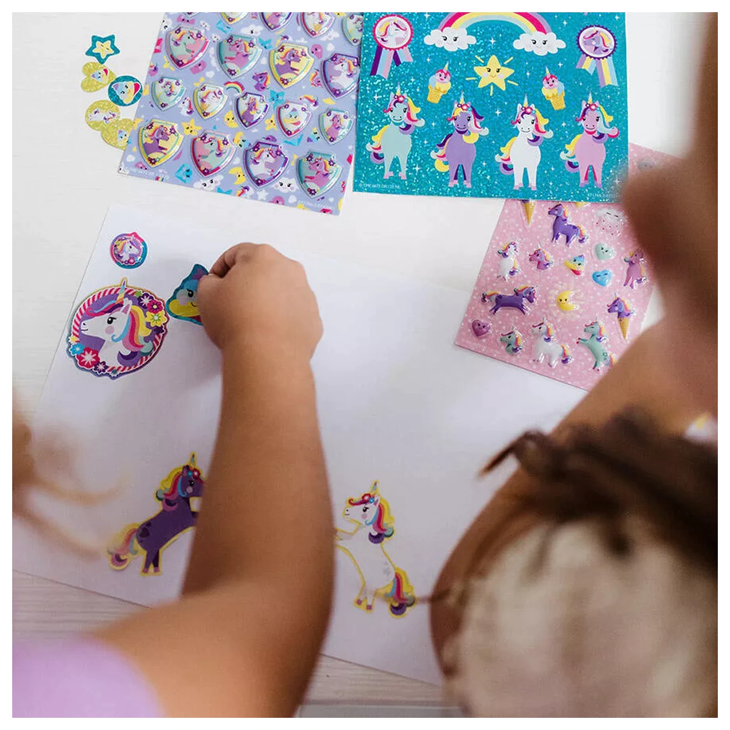 Unicorn Set super autocolante poza produsului