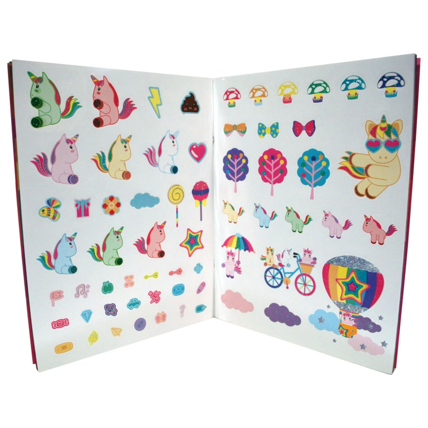 Unicorn Sweet Dreams Album cu stickere cu 1000 de stickere poza produsului