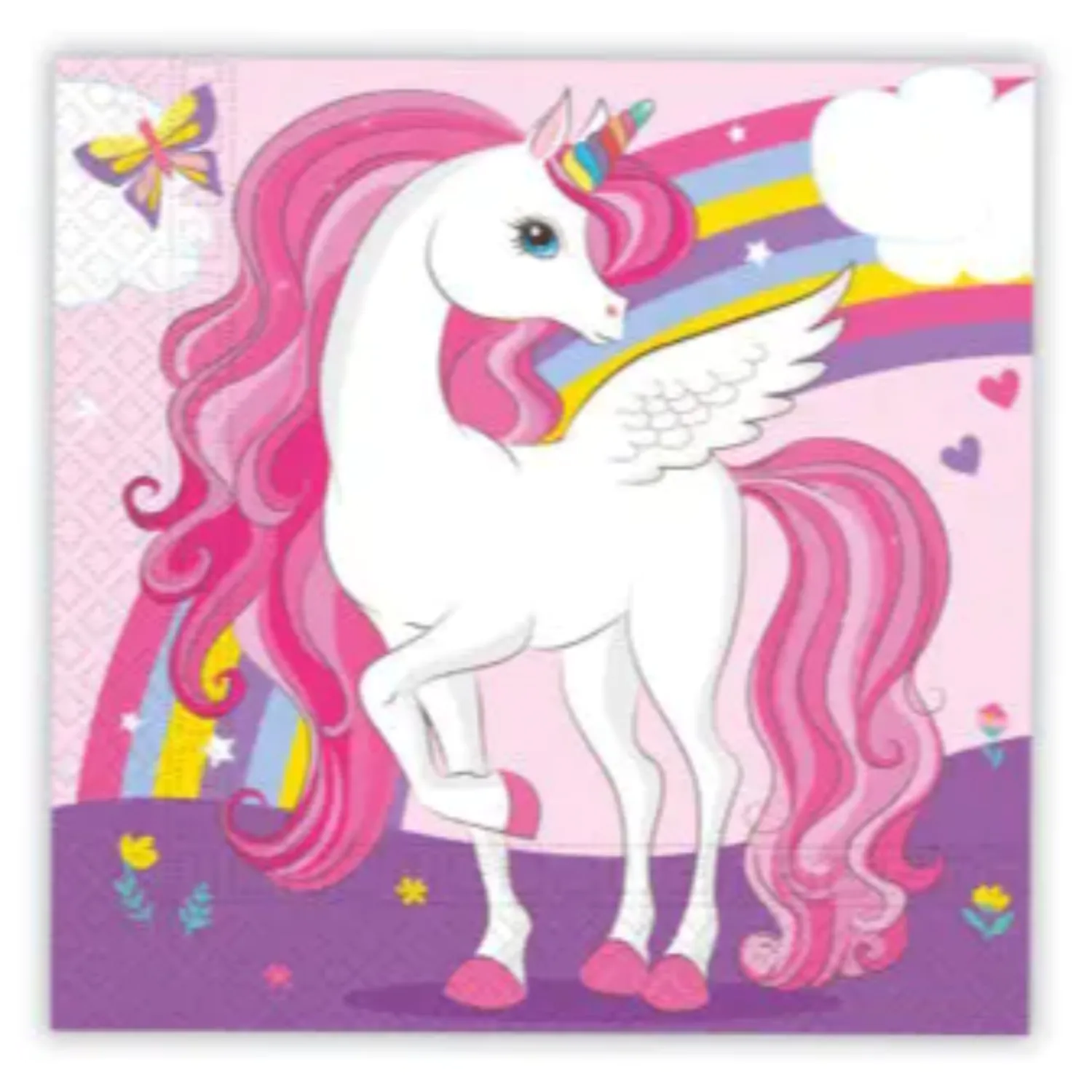 Servetele Unicorn 20 bucati 33x33 cm FSC poza produsului