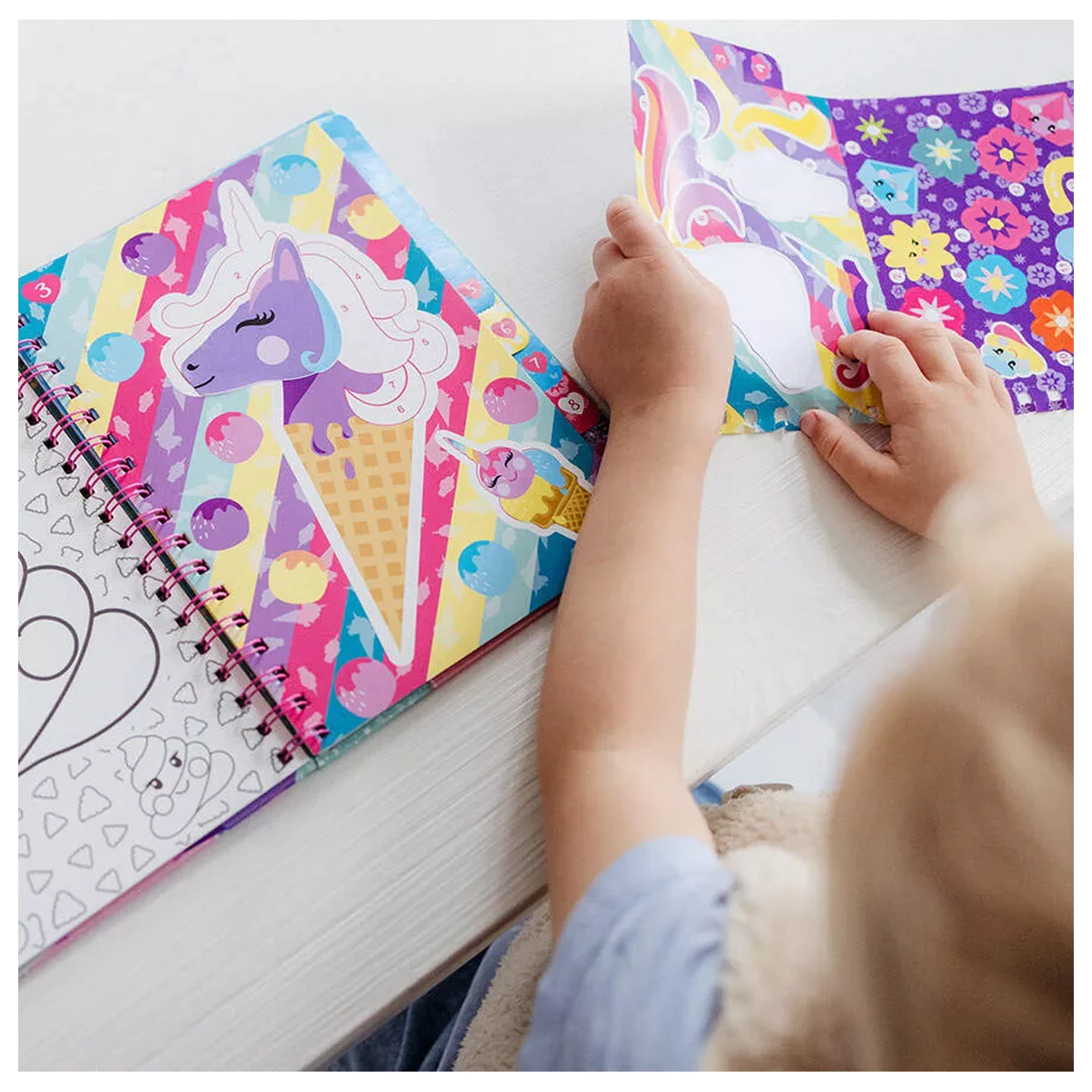 Unicorn Totem Sticker Set Creativ poza produsului