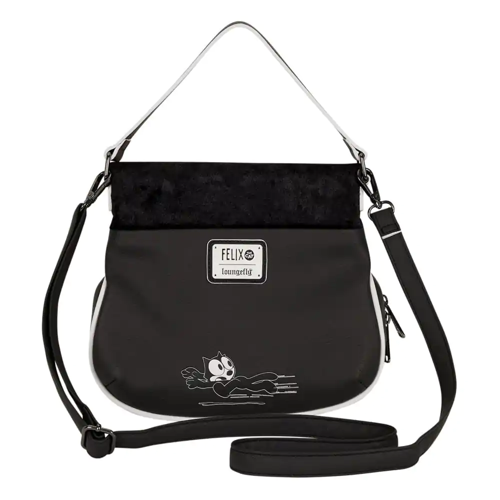 Geanta Universal by Loungefly Crossbody din denim Felix the Cat poza produsului