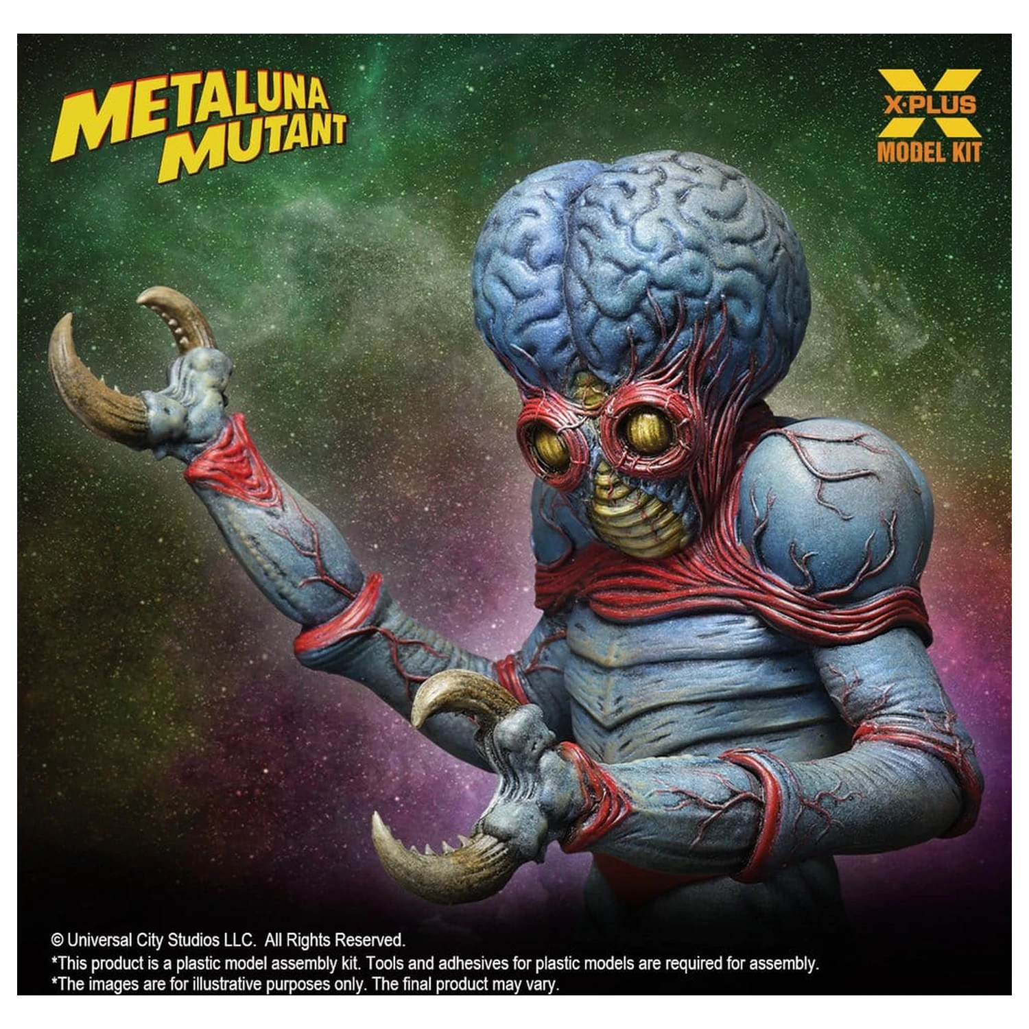 Universal Monsters Kit Model Plastic 1/8 Metaluna Mutant 26cm poza produsului