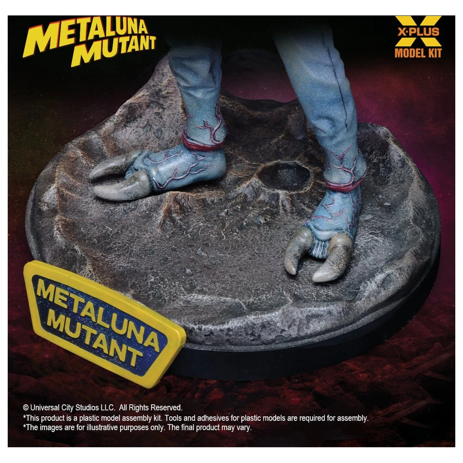 Universal Monsters Kit Model Plastic 1/8 Metaluna Mutant 26cm poza produsului
