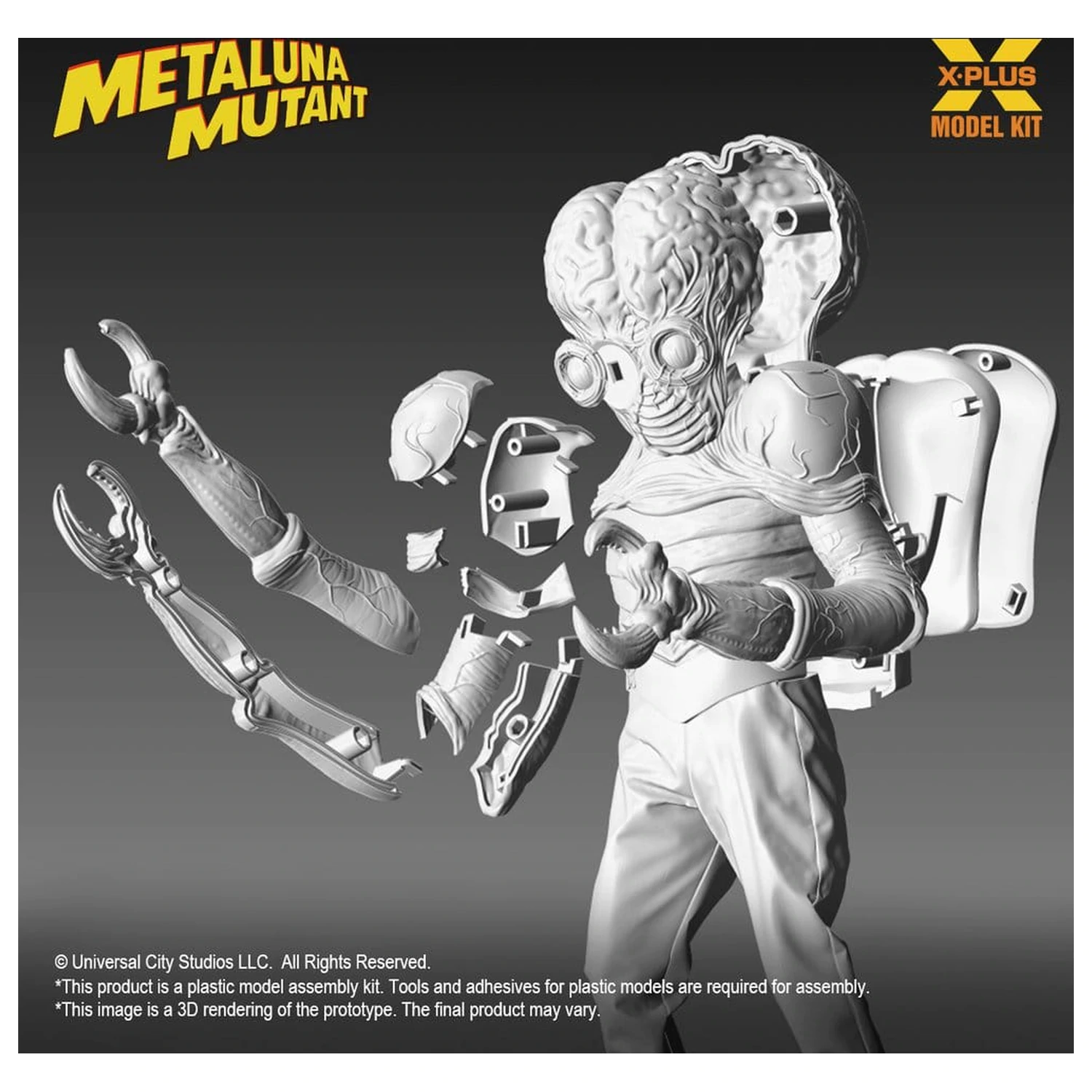 Universal Monsters Kit Model Plastic 1/8 Metaluna Mutant 26cm poza produsului
