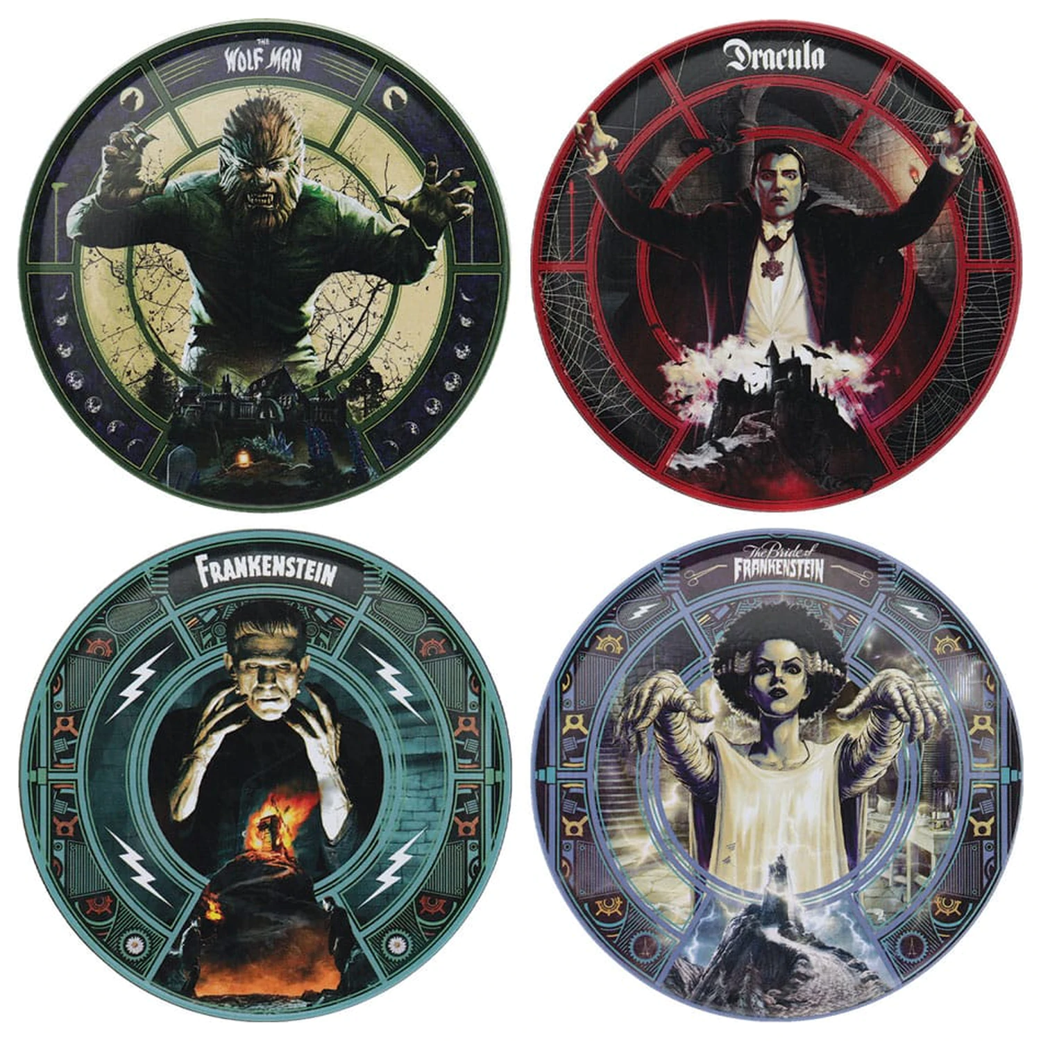 Universal Monsters Suport pahar 4 bucati poza produsului