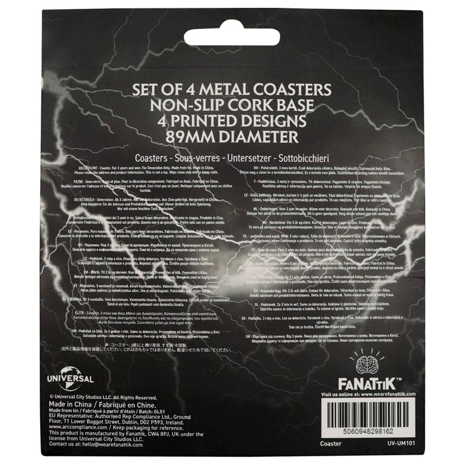 Universal Monsters Suport pahar 4 bucati poza produsului