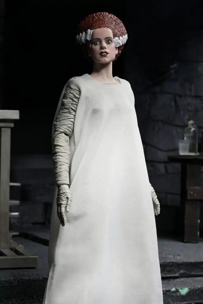 Universal Monsters Figurine de actiune set de 2 Bride of Frankenstein 90th Anniversary The Monster & His Mate 18 cm poza produsului