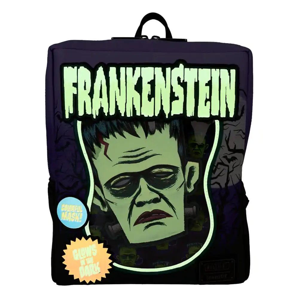 Universal Monsters by Loungefly Mini Rucsac Frankenstein Neon Mask poza produsului