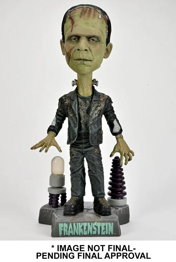 Universal Monsters Head Knocker Figurină Bobble-Head Frankenstein's Monster 20 cm poza produsului