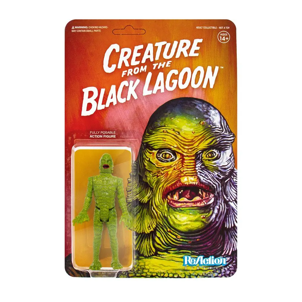 Figurina de actiune Universal Monsters ReAction Creature from the Black Lagoon 10 cm poza produsului