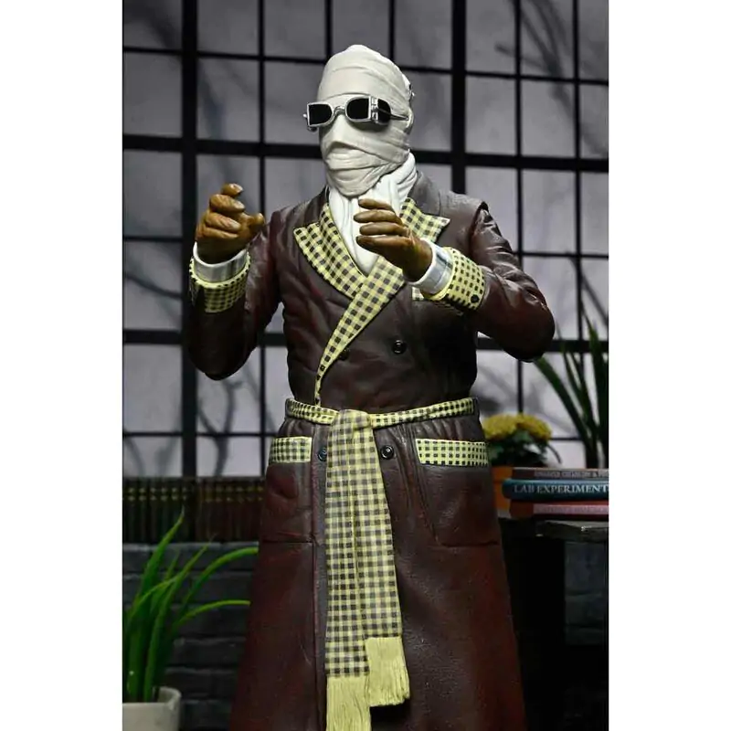 Universal Monsters The Invisible Man Ultimate Invisible Man Kemp House Color Version figurină 18cm poza produsului