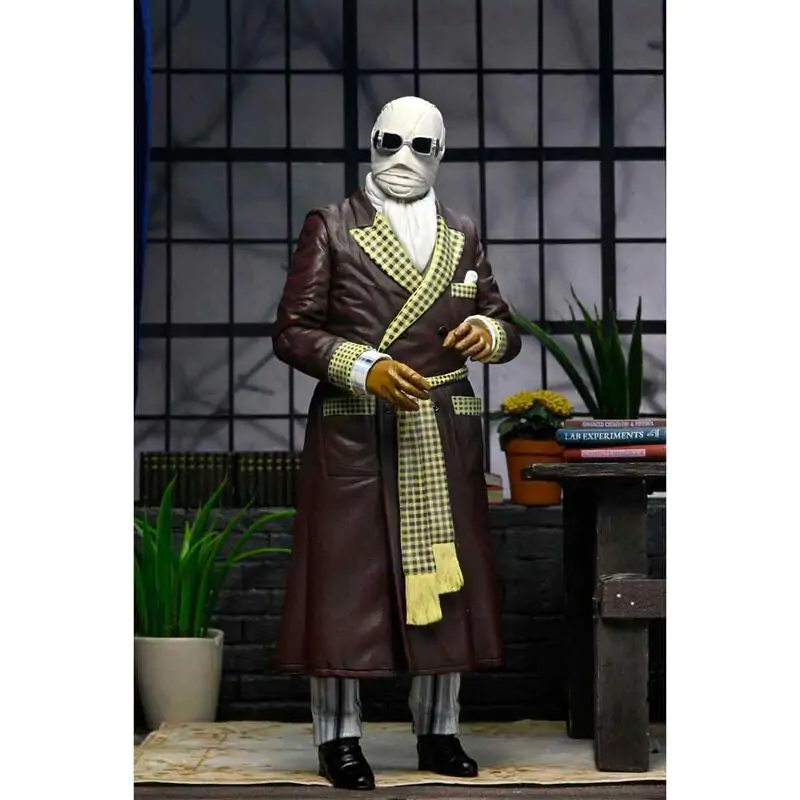 Universal Monsters The Invisible Man Ultimate Invisible Man Kemp House Color Version figurină 18cm poza produsului