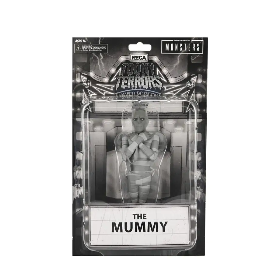 Universal Monsters The Mummy Black & White The Mummy Toony Terrors figurină 15 cm poza produsului