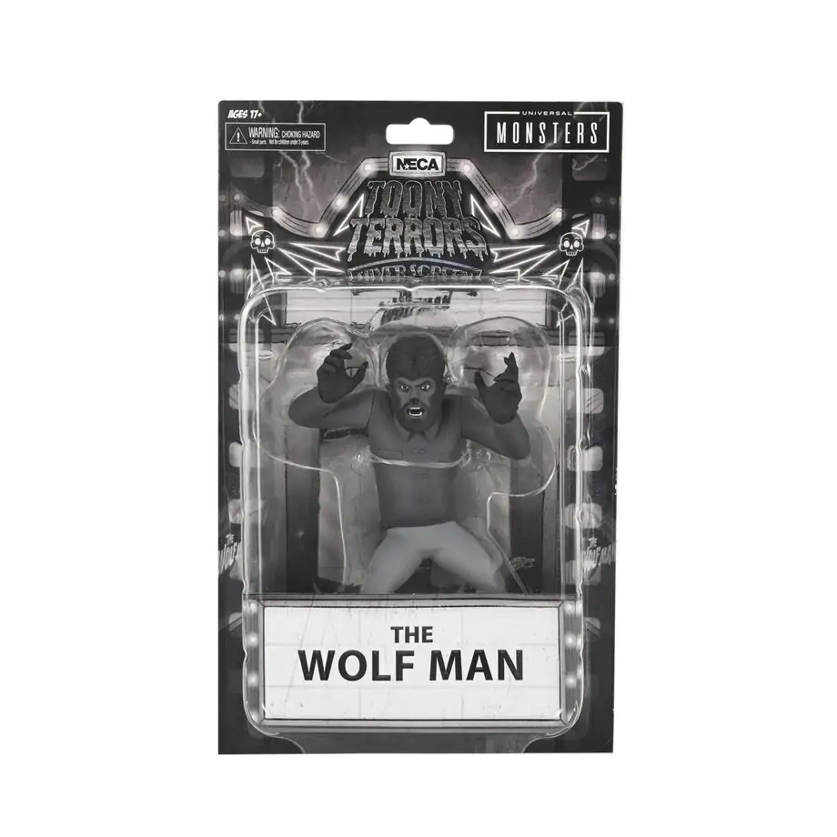 Universal Monsters The Mummy Black & White The Wolf Man Toony Terrors figurină 15 cm poza produsului