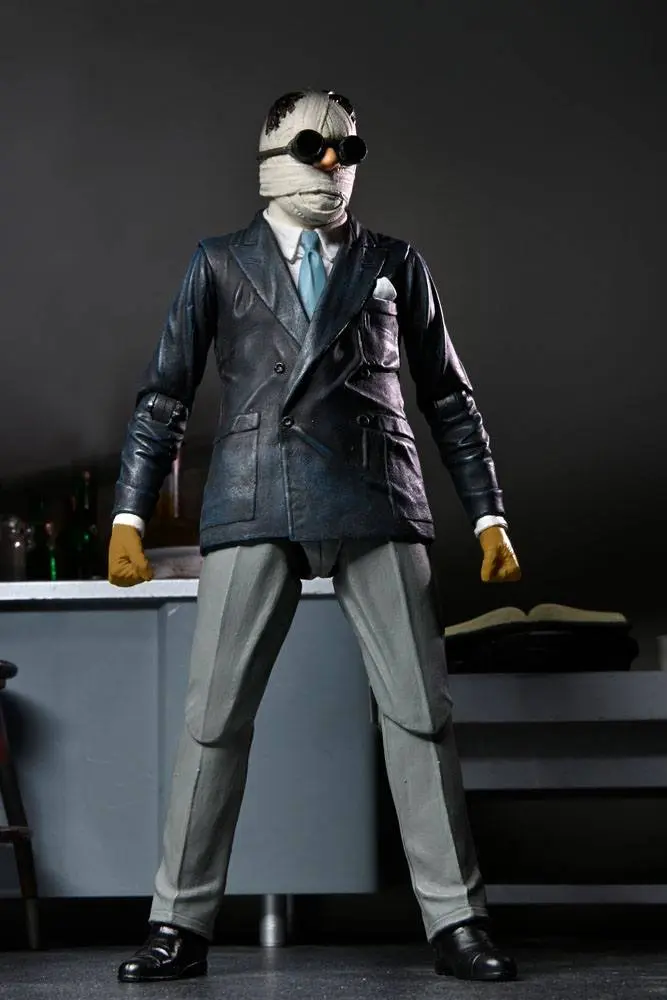 Universal Monsters Figurina de acțiune Ultimate The Invisible Man 18 cm poza produsului