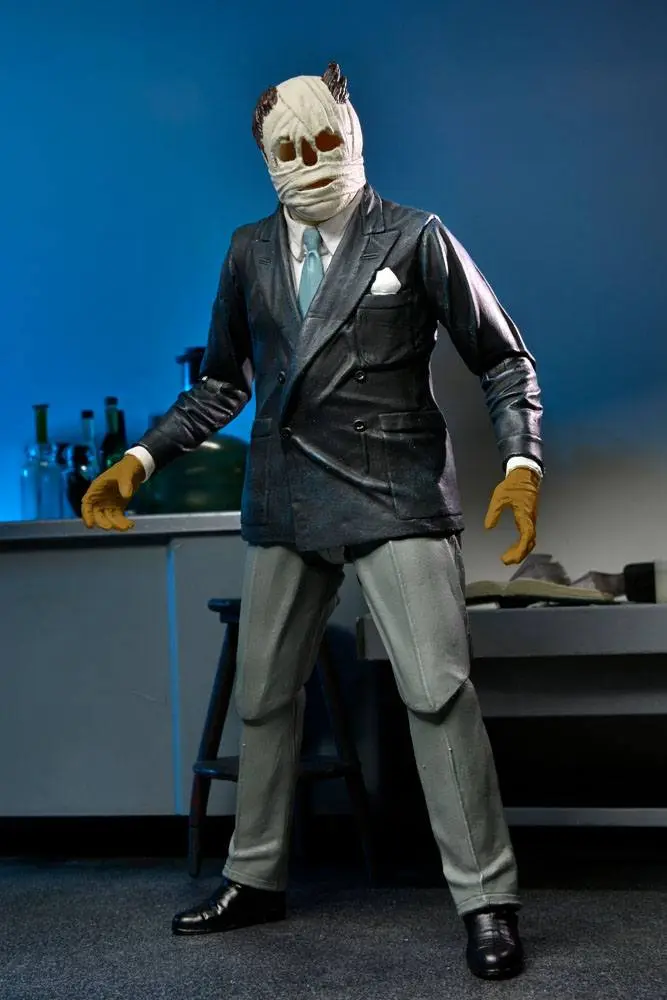 Universal Monsters Figurina de acțiune Ultimate The Invisible Man 18 cm poza produsului